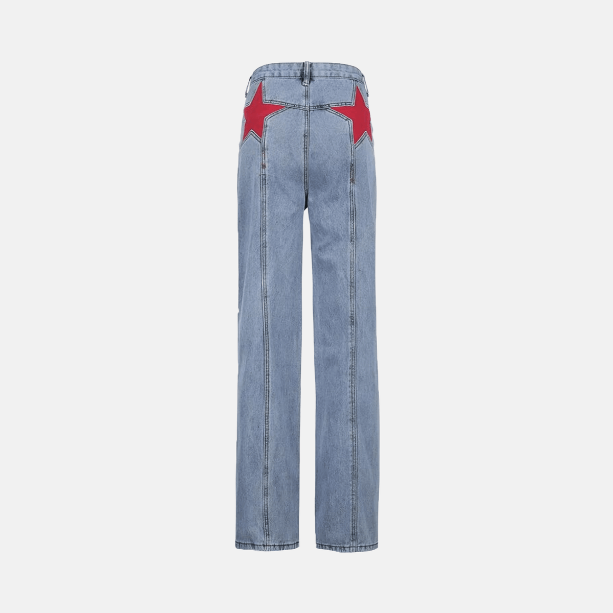 Star Red Jeans