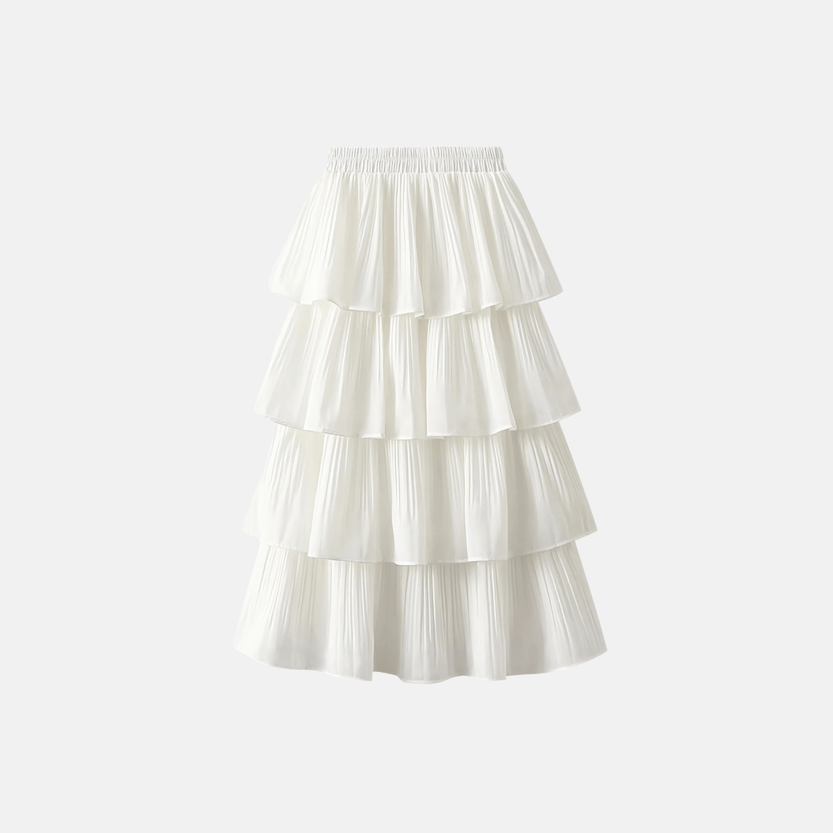 Long Pleated Skirt