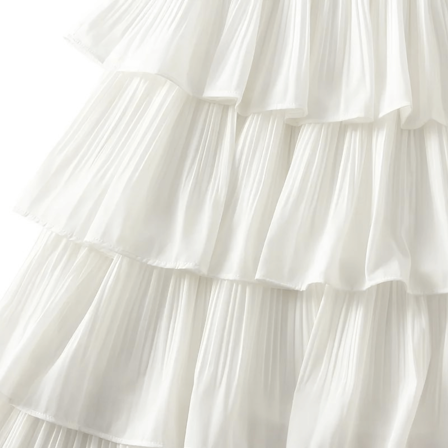 Long Pleated Skirt