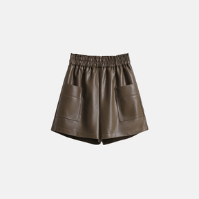 Leather Shorts