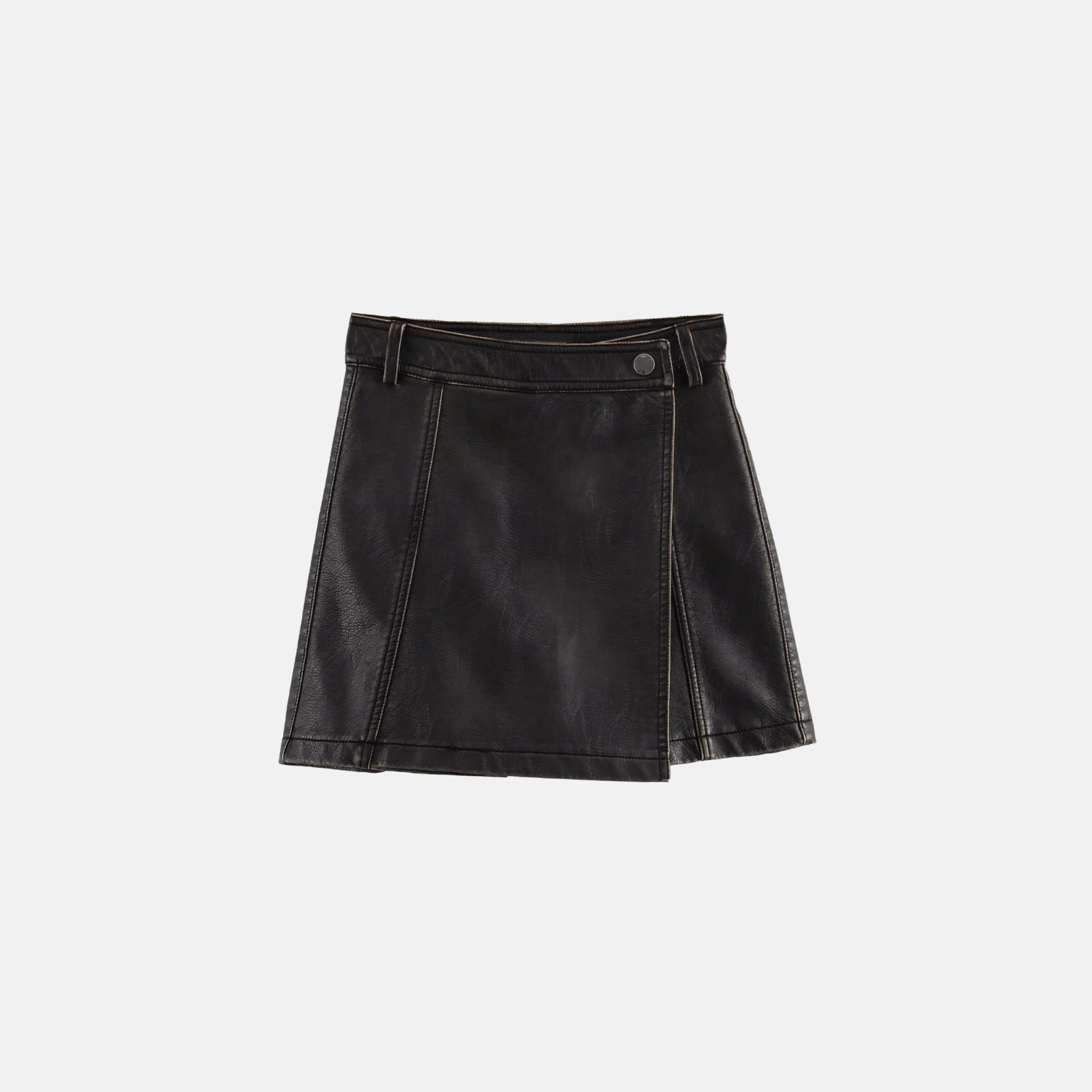 Short Leather Skirt