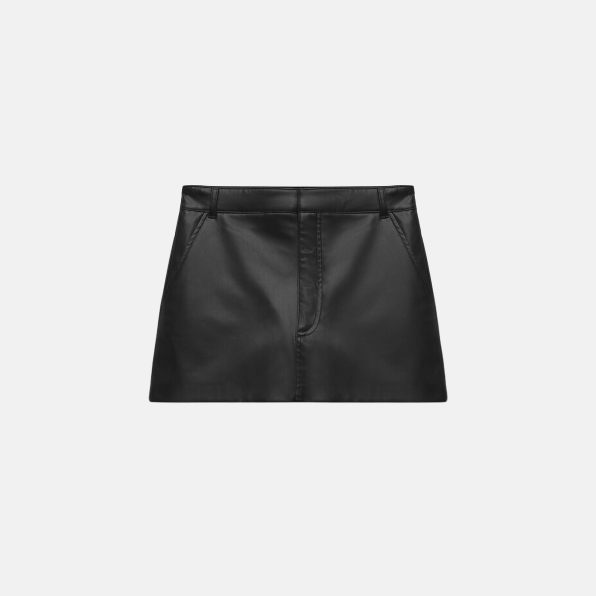 Short Leather Skirt