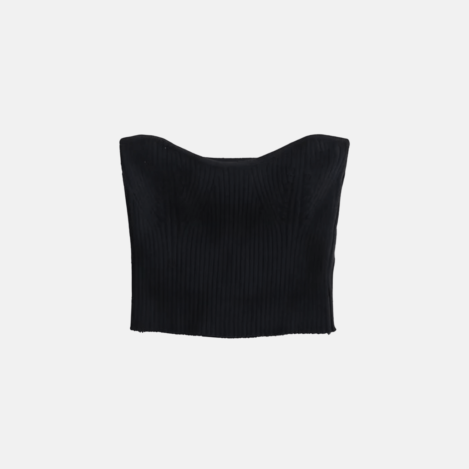 Strapless Knit Top