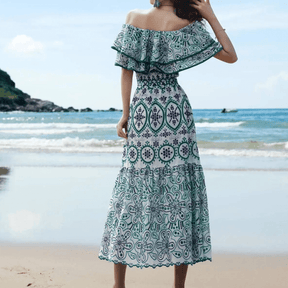 Long Caribbean Dress